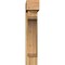 Ekena Millwork Legacy Block Rough Sawn Bracket w/ Offset Brace, Western Red Cedar, 8"W x 30"D x 42"H BKT0806X30X42LEC05RWR - alternate 2